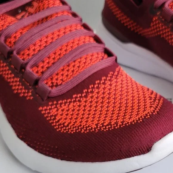 NEW APL TechLoom Breeze Burgundy/Magma/White Men 7